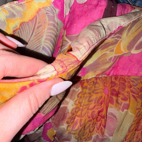 Zara Printed Floral Maxi Dress - Picture 10 of 10